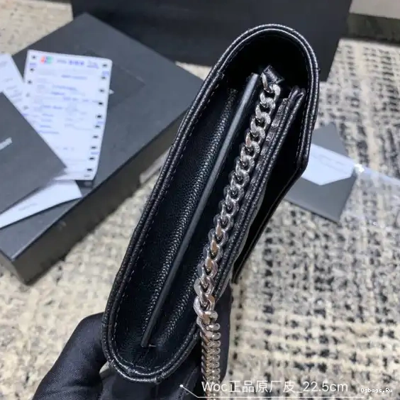 CASSANDRE CHAIN WALLET MATELASSÉ YSL 0531